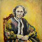 Margaret (Mc Fadden) Gilchrist, 12" x 12" Oil on Board, 2013