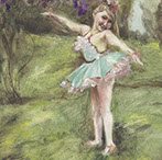Margaret Ballet, Oil on Paper, 1995